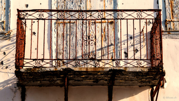 old fashioned balcony